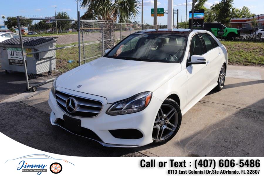 Used Mercedes-Benz E-Class 4dr Sdn E 350 Sport 4MATIC 2016 | Jimmy Motor Car Company Inc. Orlando, Florida