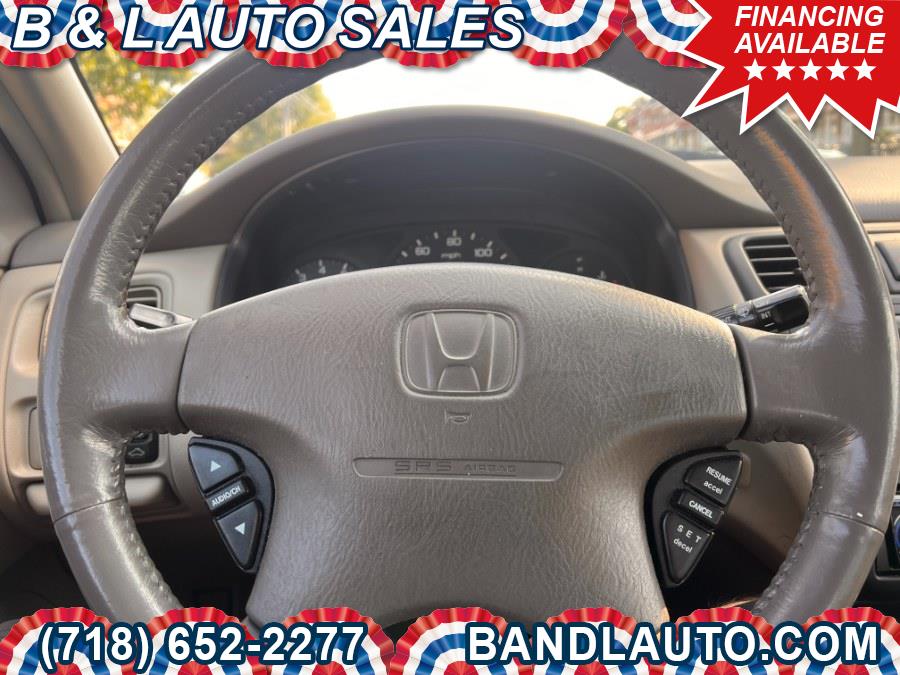 2001 Honda Accord Sedan EX Auto V6, available for sale in Bronx, New York | B & L Auto Sales LLC. Bronx, New York 2001 Honda Accord Sedan EX Auto V6, available for sale in Bronx, New York | B & L Auto Sales LLC. Bronx, New York