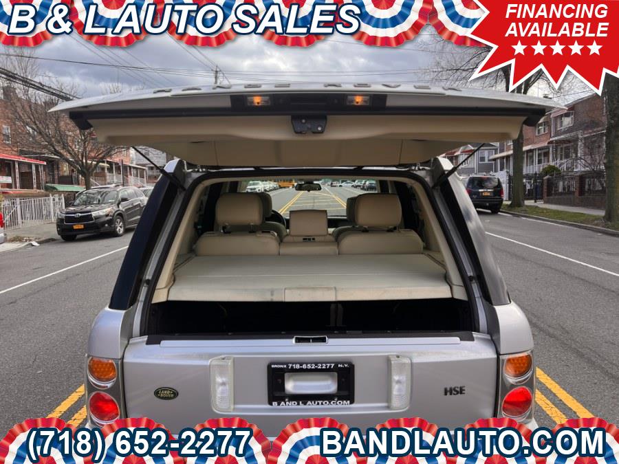 2004 Land Rover Range Rover 4dr Wagon HSE, available for sale in Bronx, New York | B & L Auto Sales LLC. Bronx, New York 2004 Land Rover Range Rover 4dr Wagon HSE, available for sale in Bronx, New York | B & L Auto Sales LLC. Bronx, New York