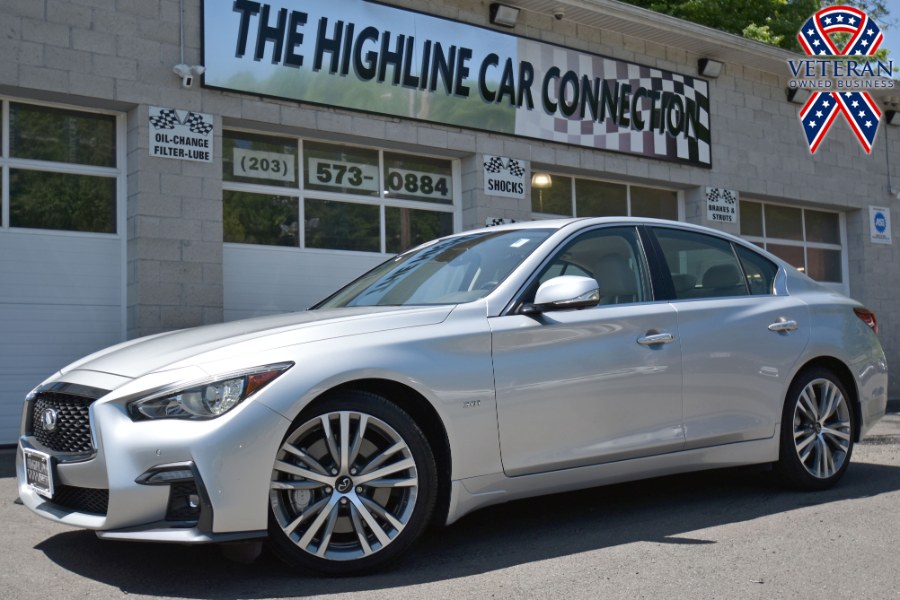 2019 INFINITI Q50 3.0t SPORT AWD, available for sale in Waterbury, Connecticut | Highline Car Connection. Waterbury, Connecticut