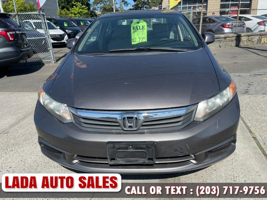 2012 Honda Civic Sdn 4dr Auto EX, available for sale in Bridgeport, Connecticut | Lada Auto Sales. Bridgeport, Connecticut 2012 Honda Civic Sdn 4dr Auto EX, available for sale in Bridgeport, Connecticut | Lada Auto Sales. Bridgeport, Connecticut
