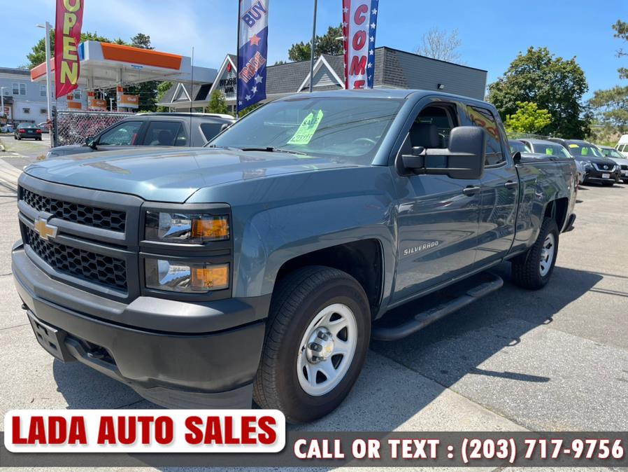 2014 Chevrolet Silverado 1500 4WD Double Cab 143.5" Work Truck w/1WT, available for sale in Bridgeport, Connecticut | Lada Auto Sales. Bridgeport, Connecticut 2014 Chevrolet Silverado 1500 4WD Double Cab 143.5" Work Truck w/1WT, available for sale in Bridgeport, Connecticut | Lada Auto Sales. Bridgeport, Connecticut