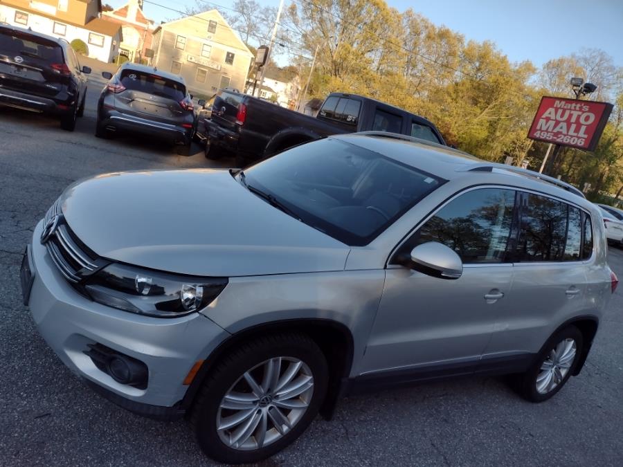 2013 Volkswagen Tiguan 4WD 4dr Auto SEL *Ltd Avail*, available for sale in Chicopee, Massachusetts | Matts Auto Mall LLC. Chicopee, Massachusetts