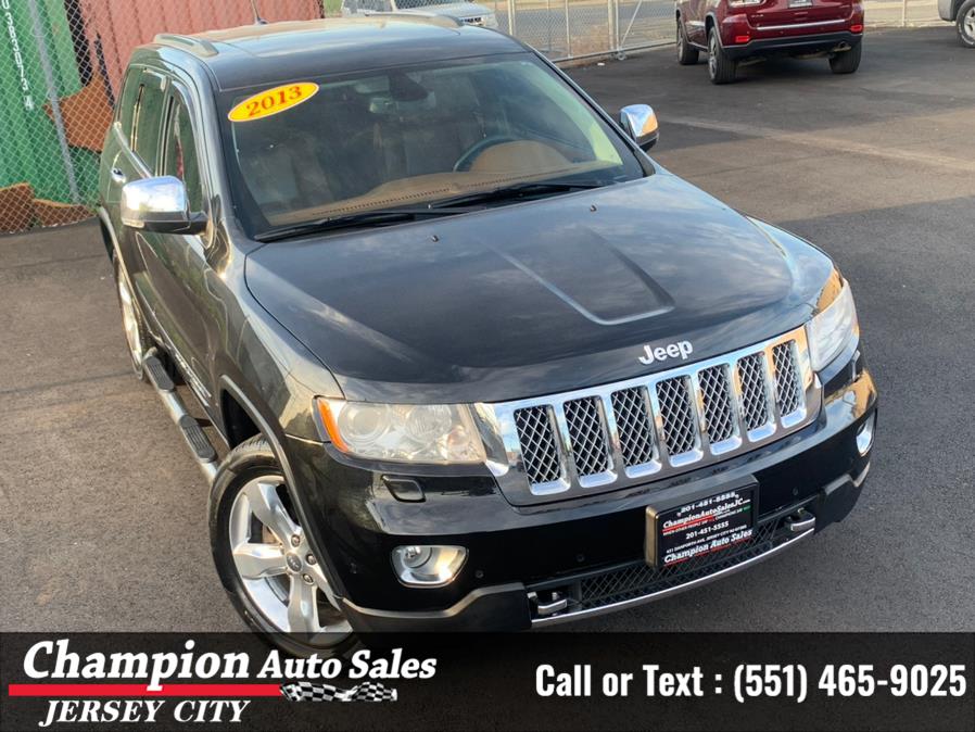 2013 Jeep Grand Cherokee 4WD 4dr Overland, available for sale in Jersey City, New Jersey | Champion Auto Sales. Jersey City, New Jersey 2013 Jeep Grand Cherokee 4WD 4dr Overland, available for sale in Jersey City, New Jersey | Champion Auto Sales. Jersey City, New Jersey