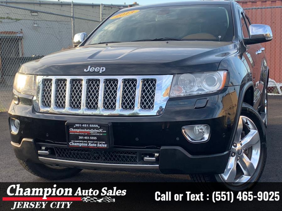 2013 Jeep Grand Cherokee 4WD 4dr Overland, available for sale in Jersey City, New Jersey | Champion Auto Sales. Jersey City, New Jersey