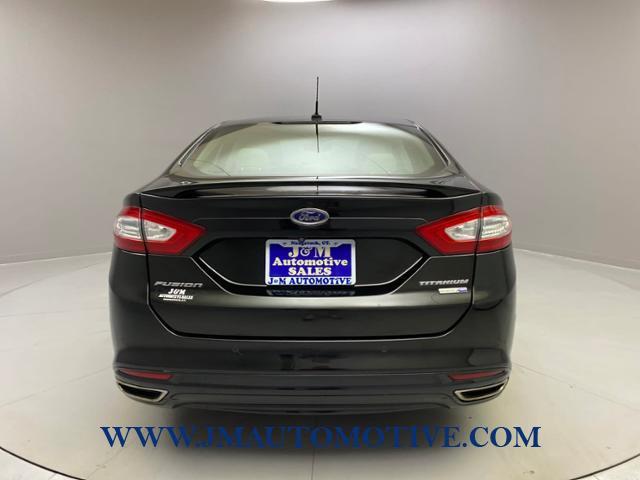 2015 Ford Fusion 4dr Sdn Titanium AWD, available for sale in Naugatuck, Connecticut | J&M Automotive Sls&Svc LLC. Naugatuck, Connecticut 2015 Ford Fusion 4dr Sdn Titanium AWD, available for sale in Naugatuck, Connecticut | J&M Automotive Sls&Svc LLC. Naugatuck, Connecticut