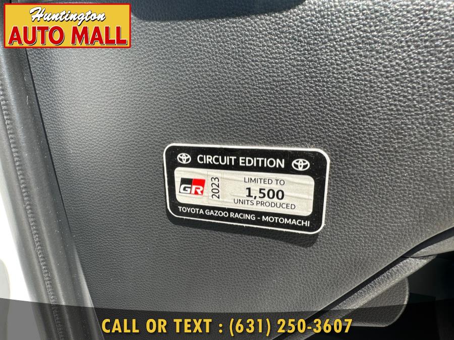 2023 Toyota GR Corolla Circuit Edition Manual (Natl), available for sale in Huntington Station, New York | Huntington Auto Mall. Huntington Station, New York 2023 Toyota GR Corolla Circuit Edition Manual (Natl), available for sale in Huntington Station, New York | Huntington Auto Mall. Huntington Station, New York