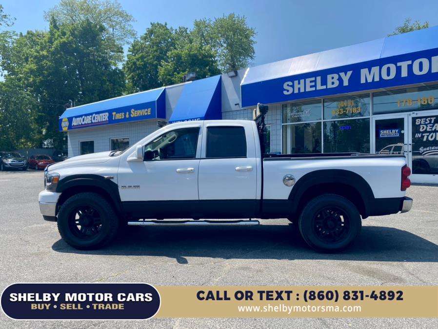 2008 Dodge Ram 1500 4WD Quad Cab 140.5" SLT, available for sale in Springfield, Massachusetts | Shelby Motor Cars. Springfield, Massachusetts 2008 Dodge Ram 1500 4WD Quad Cab 140.5" SLT, available for sale in Springfield, Massachusetts | Shelby Motor Cars. Springfield, Massachusetts