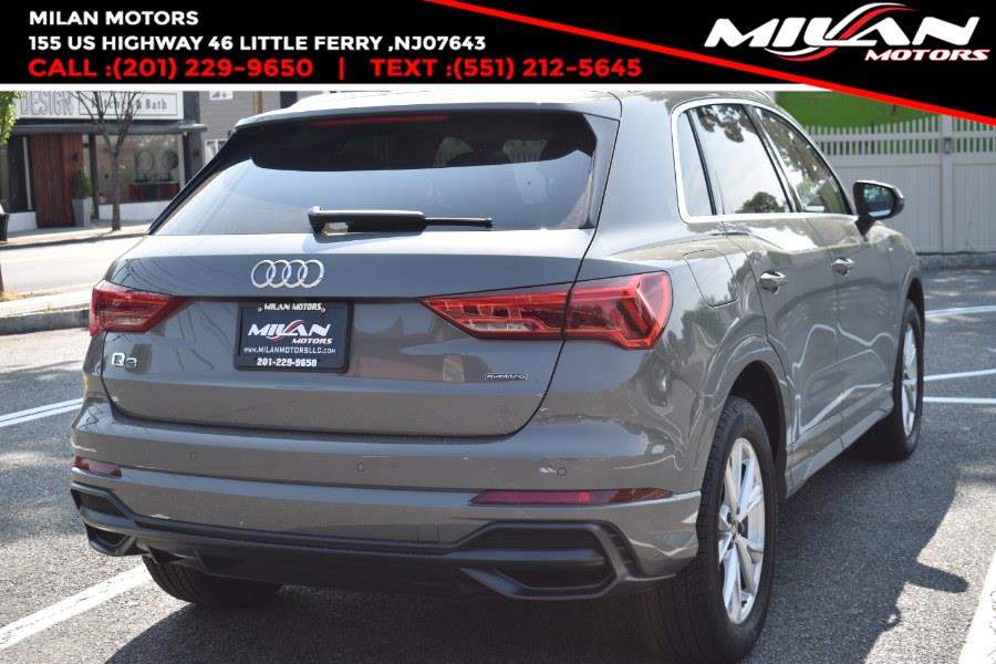2022 Audi Q3 S line Premium 45 TFSI quattro, available for sale in Little Ferry , New Jersey | Milan Motors. Little Ferry , New Jersey 2022 Audi Q3 S line Premium 45 TFSI quattro, available for sale in Little Ferry , New Jersey | Milan Motors. Little Ferry , New Jersey