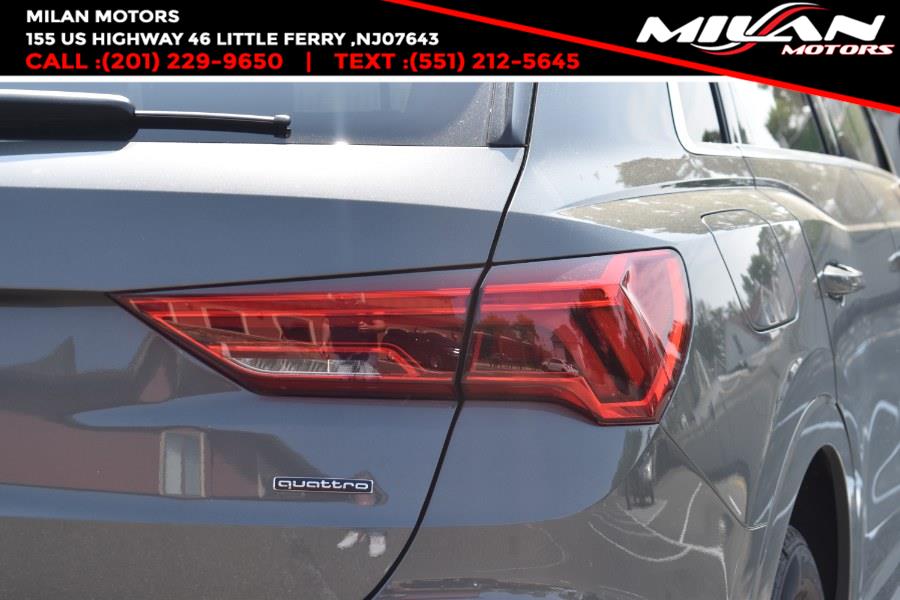 2022 Audi Q3 S line Premium 45 TFSI quattro, available for sale in Little Ferry , New Jersey | Milan Motors. Little Ferry , New Jersey 2022 Audi Q3 S line Premium 45 TFSI quattro, available for sale in Little Ferry , New Jersey | Milan Motors. Little Ferry , New Jersey
