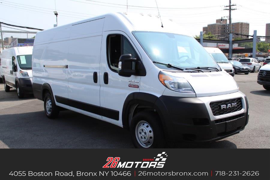 2021 Ram ProMaster Cargo Van 3500 High Roof 159" WB EXT, available for sale in Bronx, New York | 26 Motors Auto Group. Bronx, New York 2021 Ram ProMaster Cargo Van 3500 High Roof 159" WB EXT, available for sale in Bronx, New York | 26 Motors Auto Group. Bronx, New York