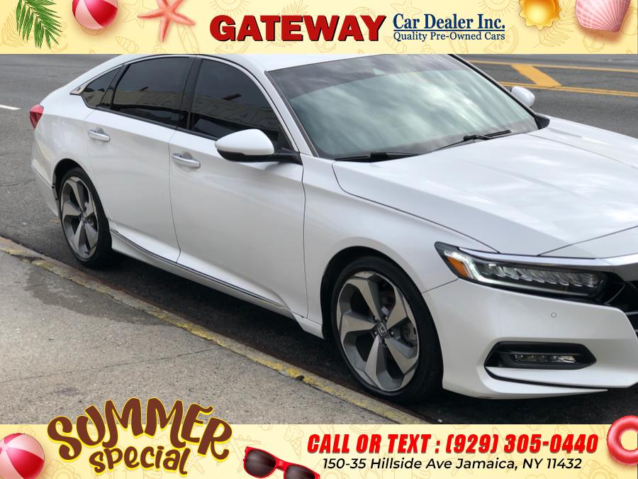 2018 Honda Accord Sedan Touring 1.5T CVT, available for sale in Jamaica, New York | Gateway Car Dealer Inc. Jamaica, New York 2018 Honda Accord Sedan Touring 1.5T CVT, available for sale in Jamaica, New York | Gateway Car Dealer Inc. Jamaica, New York