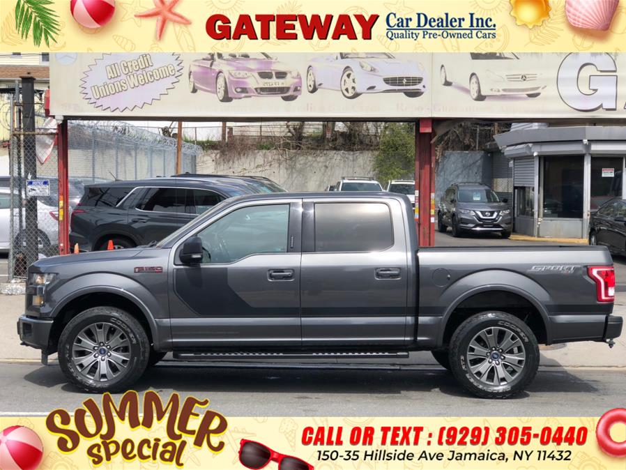 2017 Ford F-150 XLT 4WD SuperCrew 5.5'' Box, available for sale in Jamaica, New York | Gateway Car Dealer Inc. Jamaica, New York 2017 Ford F-150 XLT 4WD SuperCrew 5.5'' Box, available for sale in Jamaica, New York | Gateway Car Dealer Inc. Jamaica, New York