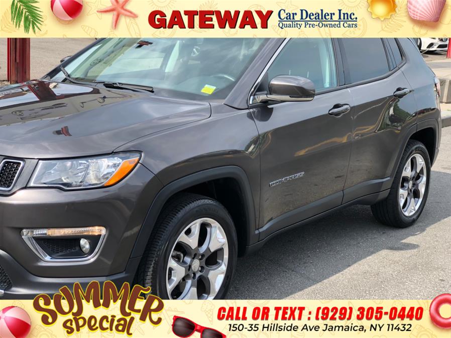 2019 Jeep Compass Limited 4x4, available for sale in Jamaica, New York | Gateway Car Dealer Inc. Jamaica, New York 2019 Jeep Compass Limited 4x4, available for sale in Jamaica, New York | Gateway Car Dealer Inc. Jamaica, New York