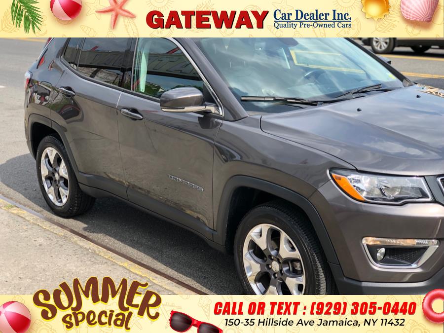 2019 Jeep Compass Limited 4x4, available for sale in Jamaica, New York | Gateway Car Dealer Inc. Jamaica, New York 2019 Jeep Compass Limited 4x4, available for sale in Jamaica, New York | Gateway Car Dealer Inc. Jamaica, New York