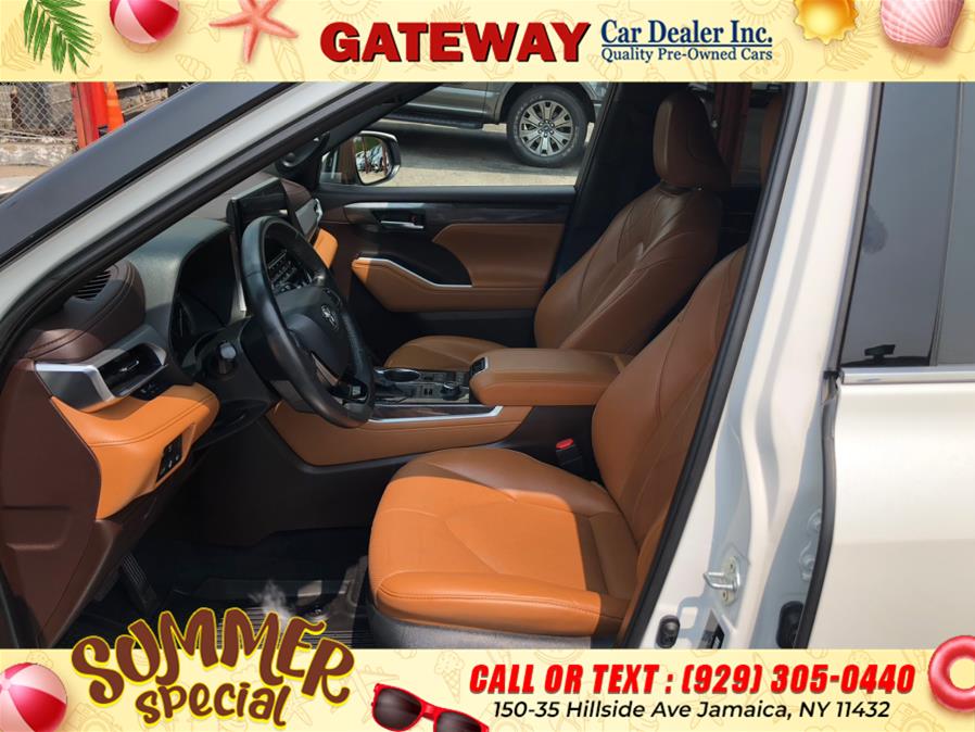 2021 Toyota Highlander Platinum AWD (Natl), available for sale in Jamaica, New York | Gateway Car Dealer Inc. Jamaica, New York 2021 Toyota Highlander Platinum AWD (Natl), available for sale in Jamaica, New York | Gateway Car Dealer Inc. Jamaica, New York