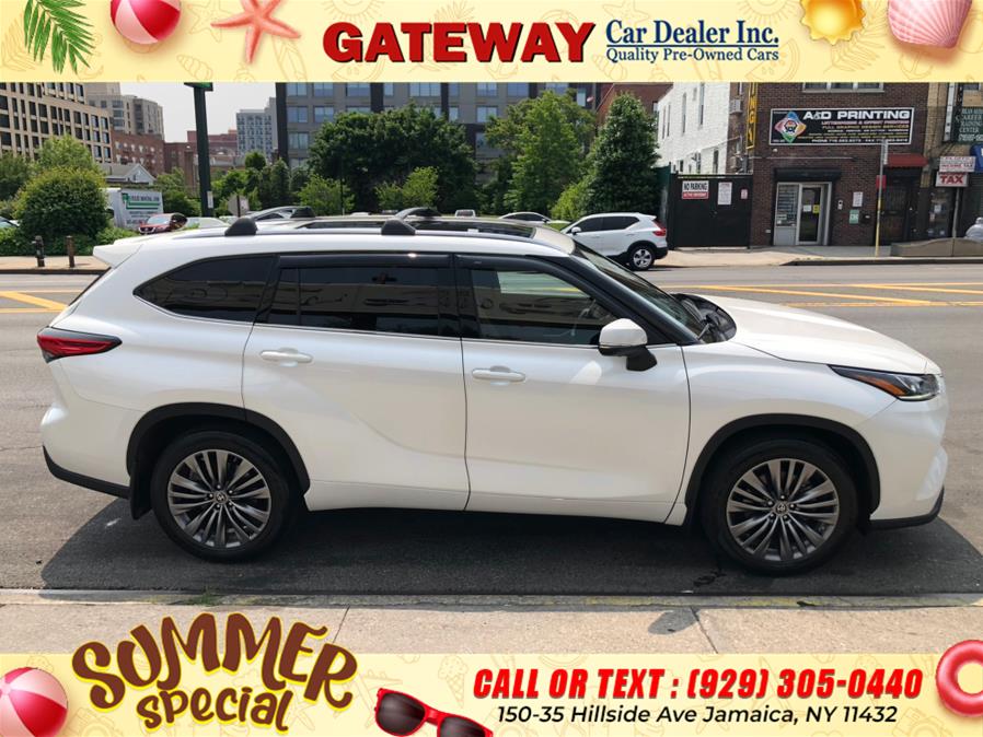 2021 Toyota Highlander Platinum AWD (Natl), available for sale in Jamaica, New York | Gateway Car Dealer Inc. Jamaica, New York 2021 Toyota Highlander Platinum AWD (Natl), available for sale in Jamaica, New York | Gateway Car Dealer Inc. Jamaica, New York