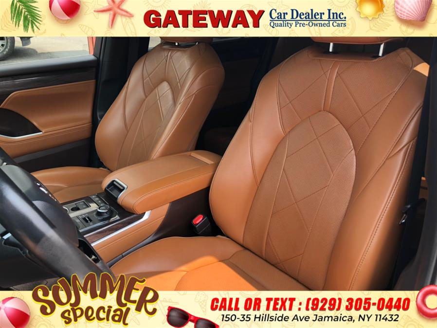 2021 Toyota Highlander Platinum AWD (Natl), available for sale in Jamaica, New York | Gateway Car Dealer Inc. Jamaica, New York 2021 Toyota Highlander Platinum AWD (Natl), available for sale in Jamaica, New York | Gateway Car Dealer Inc. Jamaica, New York