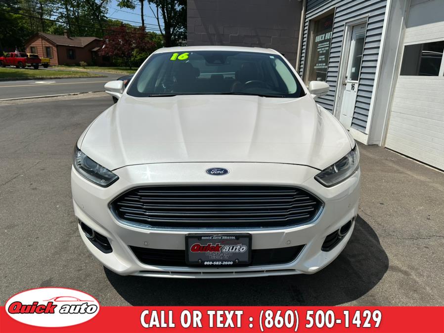 2016 Ford Fusion 4dr Sdn Titanium AWD, available for sale in Bristol, Connecticut | Quick Auto LLC. Bristol, Connecticut 2016 Ford Fusion 4dr Sdn Titanium AWD, available for sale in Bristol, Connecticut | Quick Auto LLC. Bristol, Connecticut
