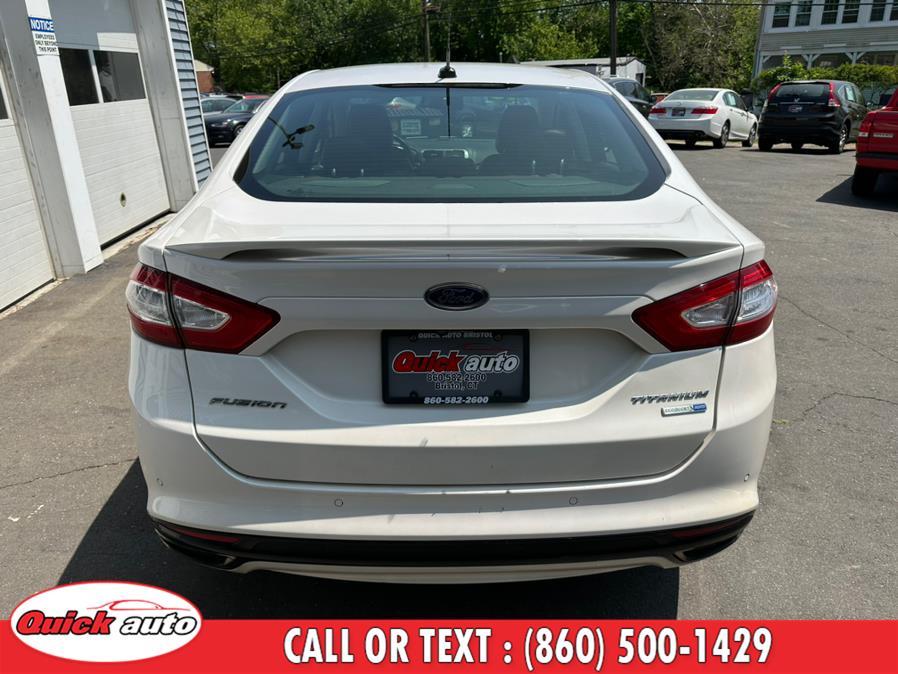 2016 Ford Fusion 4dr Sdn Titanium AWD, available for sale in Bristol, Connecticut | Quick Auto LLC. Bristol, Connecticut 2016 Ford Fusion 4dr Sdn Titanium AWD, available for sale in Bristol, Connecticut | Quick Auto LLC. Bristol, Connecticut