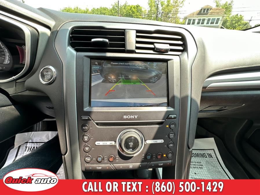 2016 Ford Fusion 4dr Sdn Titanium AWD, available for sale in Bristol, Connecticut | Quick Auto LLC. Bristol, Connecticut 2016 Ford Fusion 4dr Sdn Titanium AWD, available for sale in Bristol, Connecticut | Quick Auto LLC. Bristol, Connecticut