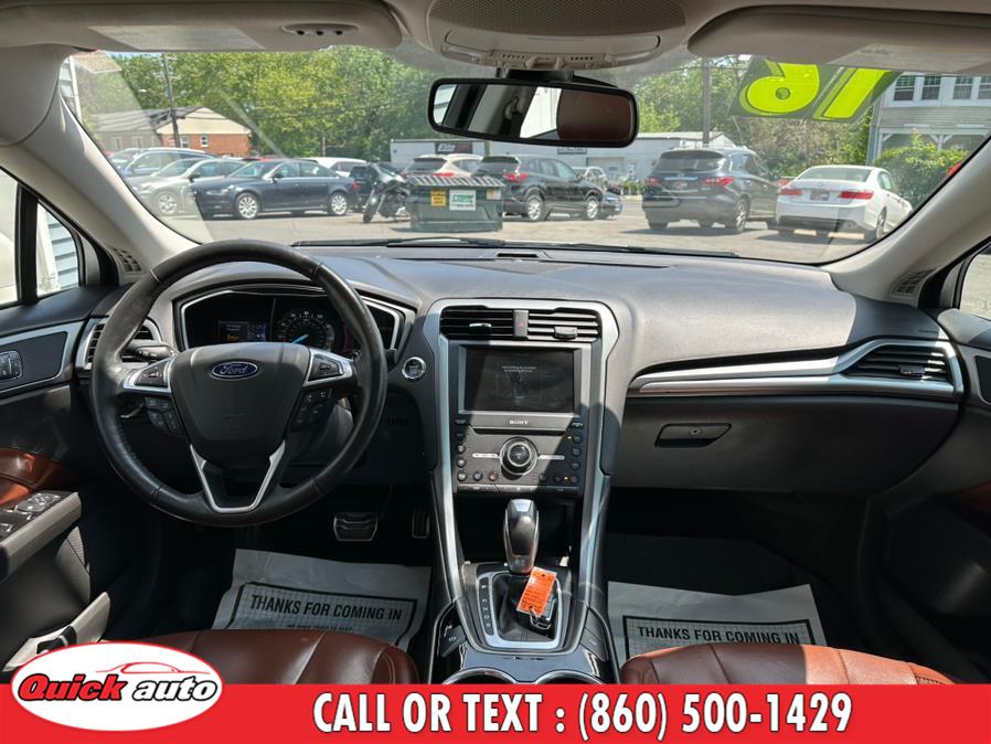 2016 Ford Fusion 4dr Sdn Titanium AWD, available for sale in Bristol, Connecticut | Quick Auto LLC. Bristol, Connecticut 2016 Ford Fusion 4dr Sdn Titanium AWD, available for sale in Bristol, Connecticut | Quick Auto LLC. Bristol, Connecticut