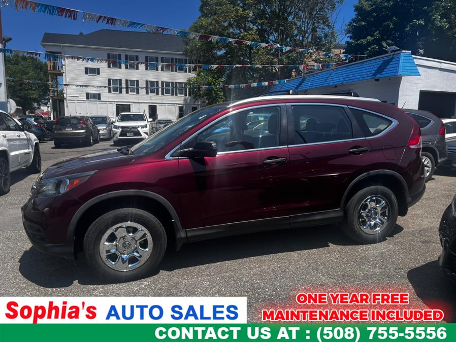 2014 Honda CR-V AWD 5dr LX, available for sale in Worcester, Massachusetts | Sophia's Auto Sales Inc. Worcester, Massachusetts