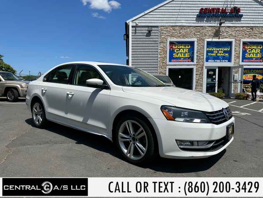 2014 Volkswagen Passat 4dr Sdn 3.6L V6 DSG SEL Premium, available for sale in East Windsor, Connecticut | Central A/S LLC. East Windsor, Connecticut