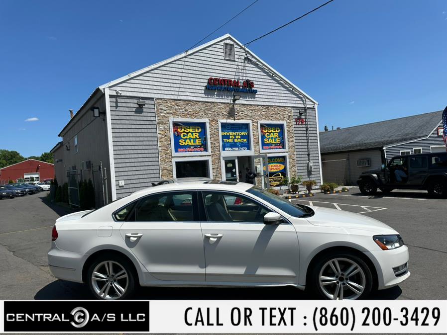 2014 Volkswagen Passat 4dr Sdn 3.6L V6 DSG SEL Premium, available for sale in East Windsor, Connecticut | Central A/S LLC. East Windsor, Connecticut 2014 Volkswagen Passat 4dr Sdn 3.6L V6 DSG SEL Premium, available for sale in East Windsor, Connecticut | Central A/S LLC. East Windsor, Connecticut