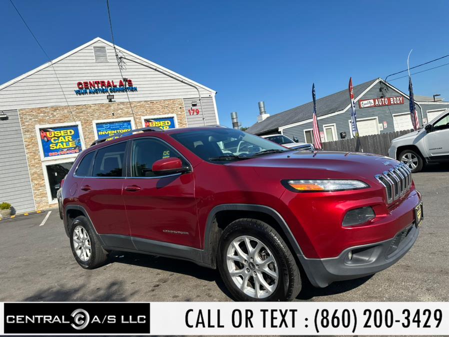 2015 Jeep Cherokee 4WD 4dr Latitude, available for sale in East Windsor, Connecticut | Central A/S LLC. East Windsor, Connecticut