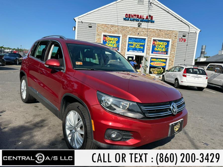 2013 Volkswagen Tiguan 4WD 4dr Auto SE w/Sunroof & Nav *Ltd Avail*, available for sale in East Windsor, Connecticut | Central A/S LLC. East Windsor, Connecticut 2013 Volkswagen Tiguan 4WD 4dr Auto SE w/Sunroof & Nav *Ltd Avail*, available for sale in East Windsor, Connecticut | Central A/S LLC. East Windsor, Connecticut