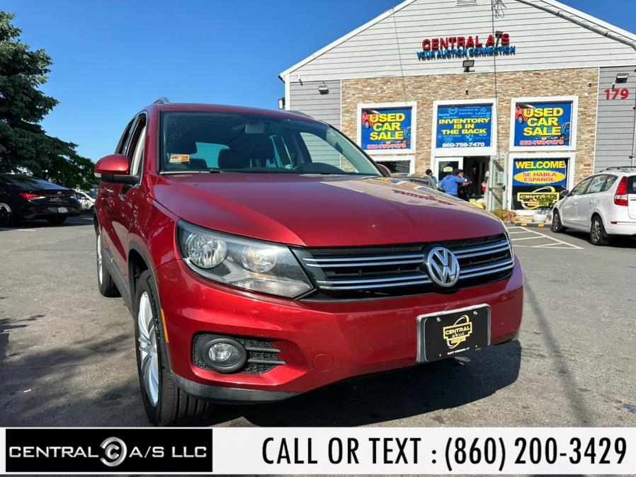 2013 Volkswagen Tiguan 4WD 4dr Auto SE w/Sunroof & Nav *Ltd Avail*, available for sale in East Windsor, Connecticut | Central A/S LLC. East Windsor, Connecticut 2013 Volkswagen Tiguan 4WD 4dr Auto SE w/Sunroof & Nav *Ltd Avail*, available for sale in East Windsor, Connecticut | Central A/S LLC. East Windsor, Connecticut