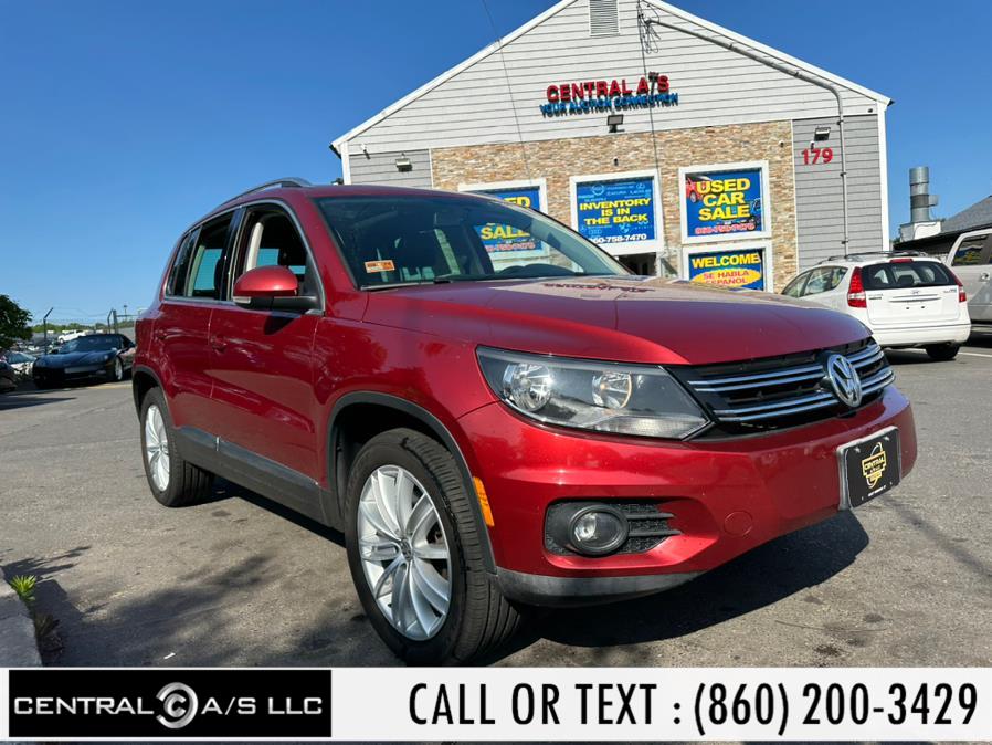 2013 Volkswagen Tiguan 4WD 4dr Auto SE w/Sunroof & Nav *Ltd Avail*, available for sale in East Windsor, Connecticut | Central A/S LLC. East Windsor, Connecticut 2013 Volkswagen Tiguan 4WD 4dr Auto SE w/Sunroof & Nav *Ltd Avail*, available for sale in East Windsor, Connecticut | Central A/S LLC. East Windsor, Connecticut