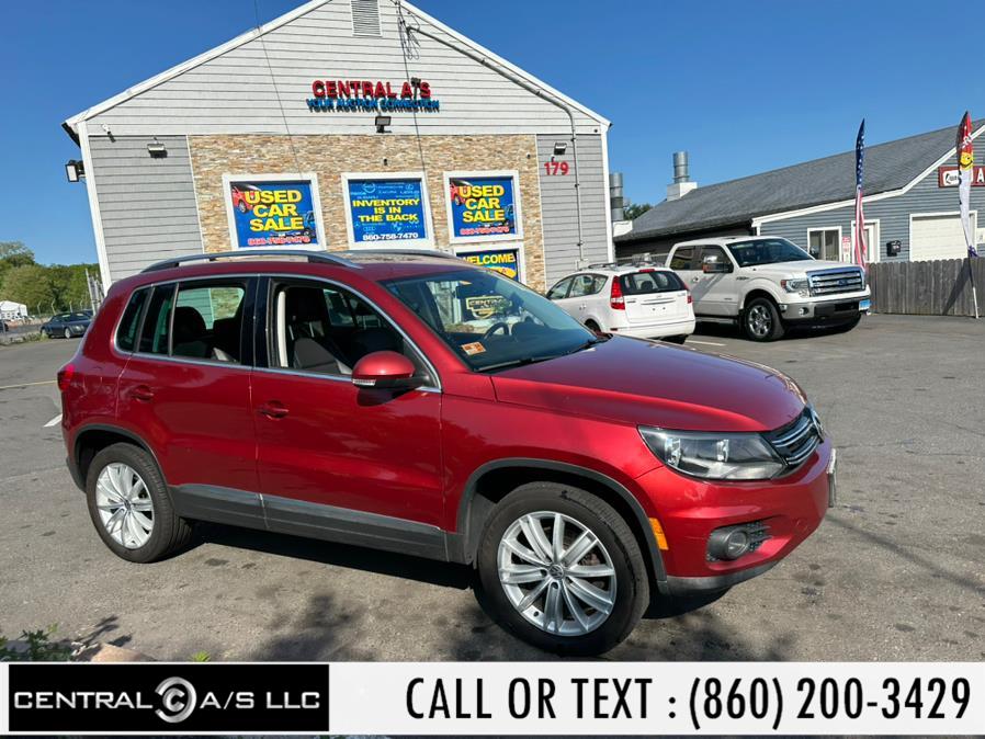 2013 Volkswagen Tiguan 4WD 4dr Auto SE w/Sunroof & Nav *Ltd Avail*, available for sale in East Windsor, Connecticut | Central A/S LLC. East Windsor, Connecticut 2013 Volkswagen Tiguan 4WD 4dr Auto SE w/Sunroof & Nav *Ltd Avail*, available for sale in East Windsor, Connecticut | Central A/S LLC. East Windsor, Connecticut