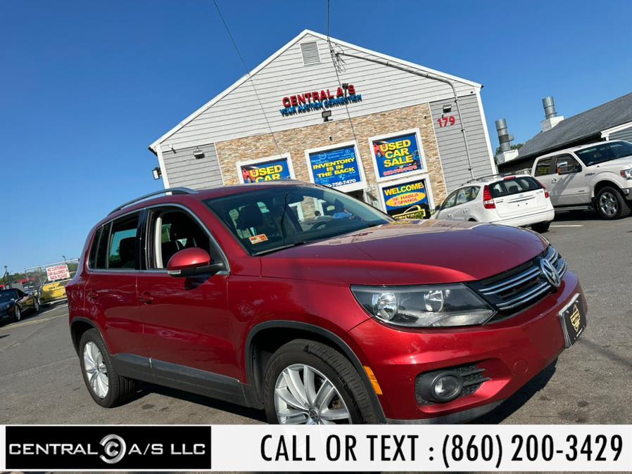 2013 Volkswagen Tiguan 4WD 4dr Auto SE w/Sunroof & Nav *Ltd Avail*, available for sale in East Windsor, Connecticut | Central A/S LLC. East Windsor, Connecticut 2013 Volkswagen Tiguan 4WD 4dr Auto SE w/Sunroof & Nav *Ltd Avail*, available for sale in East Windsor, Connecticut | Central A/S LLC. East Windsor, Connecticut