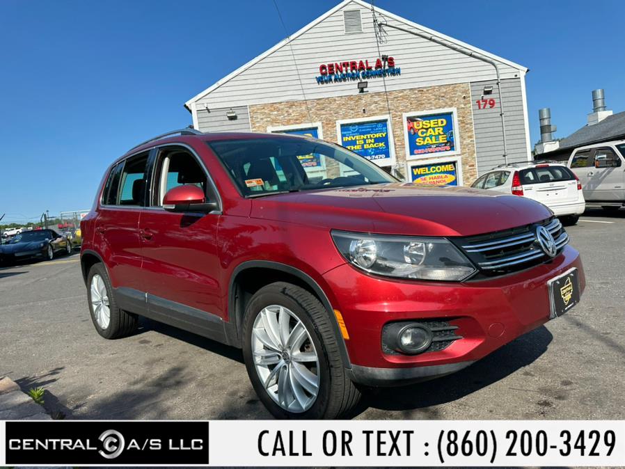 2013 Volkswagen Tiguan 4WD 4dr Auto SE w/Sunroof & Nav *Ltd Avail*, available for sale in East Windsor, Connecticut | Central A/S LLC. East Windsor, Connecticut 2013 Volkswagen Tiguan 4WD 4dr Auto SE w/Sunroof & Nav *Ltd Avail*, available for sale in East Windsor, Connecticut | Central A/S LLC. East Windsor, Connecticut
