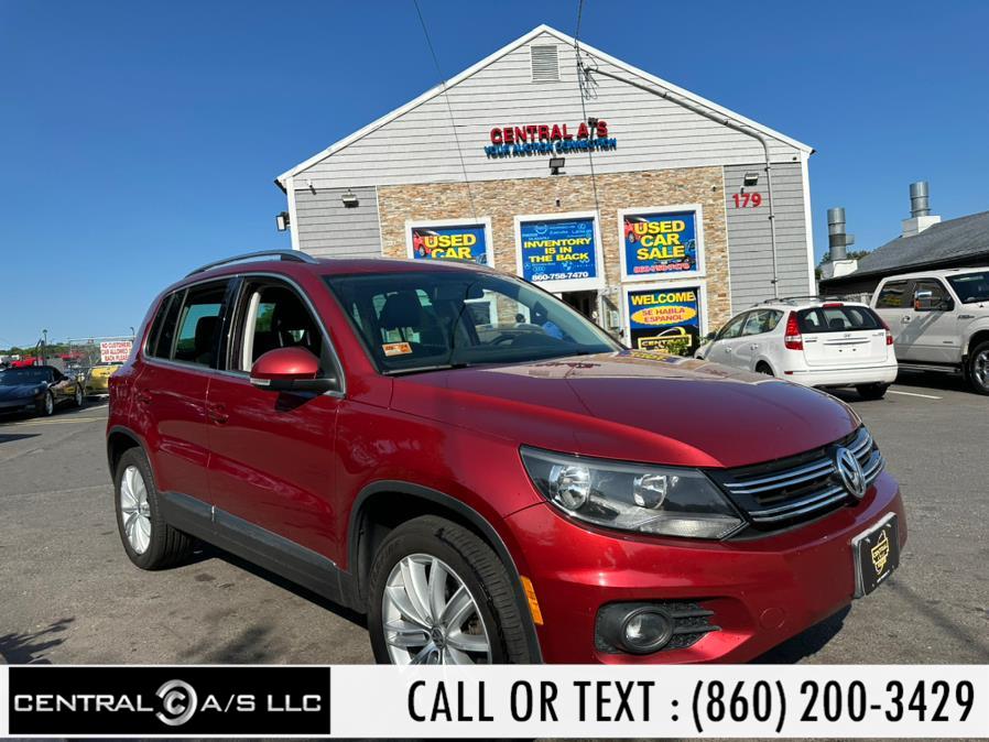 2013 Volkswagen Tiguan 4WD 4dr Auto SE w/Sunroof & Nav *Ltd Avail*, available for sale in East Windsor, Connecticut | Central A/S LLC. East Windsor, Connecticut 2013 Volkswagen Tiguan 4WD 4dr Auto SE w/Sunroof & Nav *Ltd Avail*, available for sale in East Windsor, Connecticut | Central A/S LLC. East Windsor, Connecticut