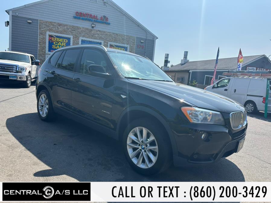 2013 BMW X3 AWD 4dr xDrive28i, available for sale in East Windsor, Connecticut | Central A/S LLC. East Windsor, Connecticut