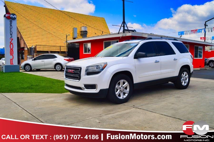 2016 GMC Acadia FWD 4dr SLE w/SLE-1, available for sale in Moreno Valley, California | Fusion Motors Inc. Moreno Valley, California