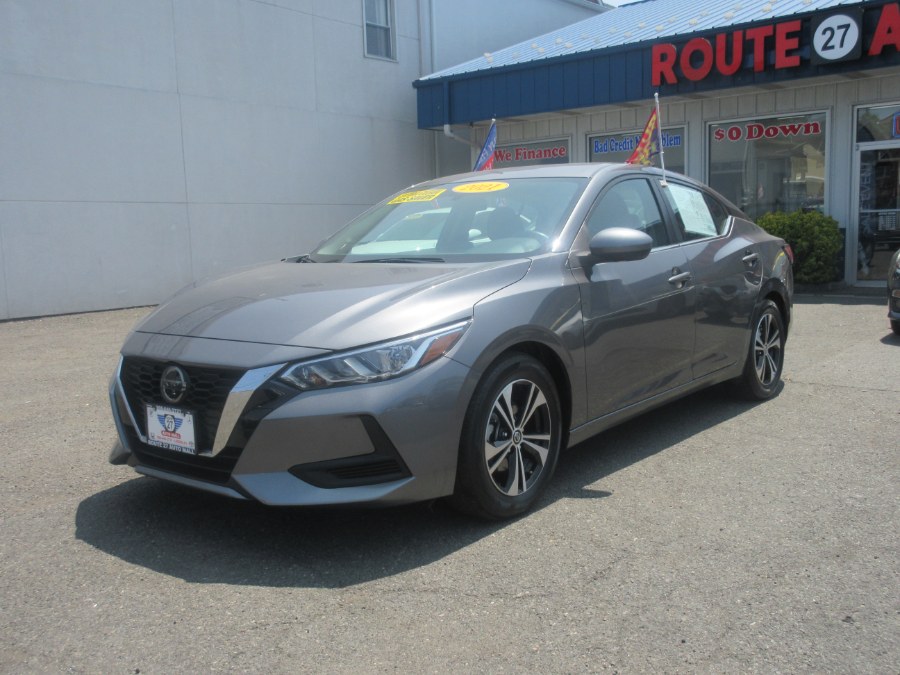 2021 Nissan Sentra SV CVT, available for sale in Linden, New Jersey | Route 27 Auto Mall. Linden, New Jersey 2021 Nissan Sentra SV CVT, available for sale in Linden, New Jersey | Route 27 Auto Mall. Linden, New Jersey