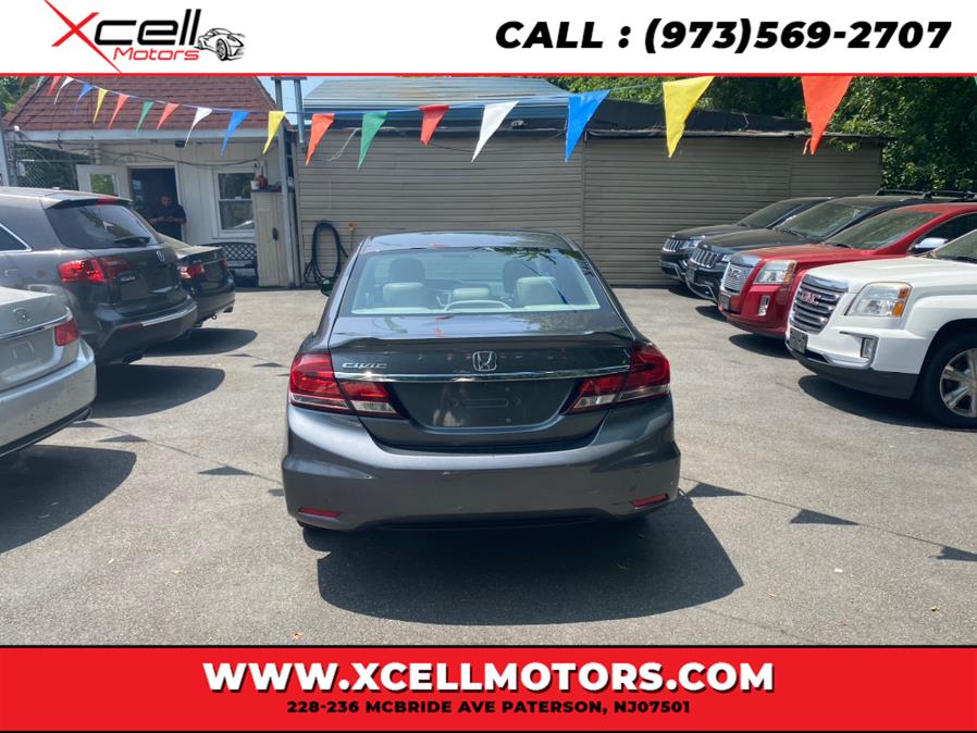 2013 Honda Civic Sdn EX-L 4dr Auto EX-L, available for sale in Paterson, New Jersey | Xcell Motors LLC. Paterson, New Jersey 2013 Honda Civic Sdn EX-L 4dr Auto EX-L, available for sale in Paterson, New Jersey | Xcell Motors LLC. Paterson, New Jersey