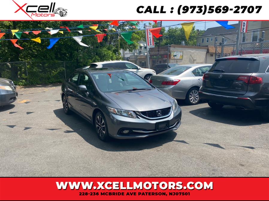 2013 Honda Civic Sdn EX-L 4dr Auto EX-L, available for sale in Paterson, New Jersey | Xcell Motors LLC. Paterson, New Jersey