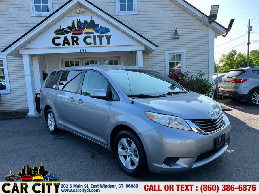 2012 Toyota Sienna 5dr 8-Pass Van I4 LE FWD (Natl), available for sale in East Windsor, Connecticut | Car City LLC. East Windsor, Connecticut