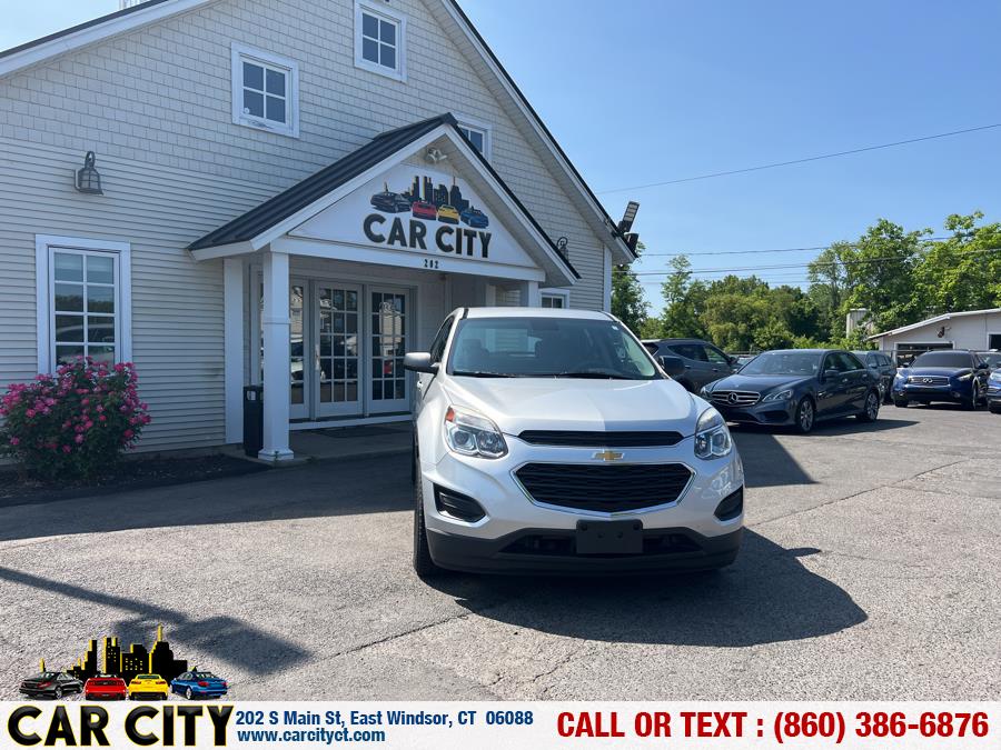 2017 Chevrolet Equinox FWD 4dr LS, available for sale in East Windsor, Connecticut | Car City LLC. East Windsor, Connecticut
