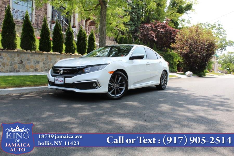 2021 Honda Civic Sedan EX-L CVT, available for sale in Hollis, New York | King of Jamaica Auto Inc. Hollis, New York