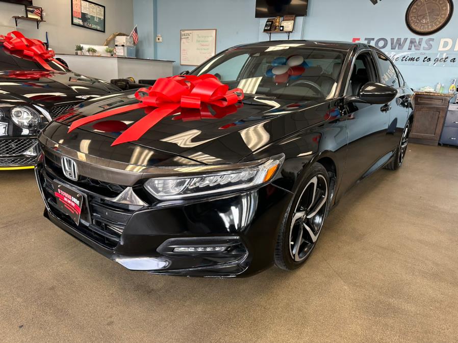 2018 Honda Accord Sedan Sport 2.0T Auto, available for sale in Inwood, New York | 5 Towns Drive. Inwood, New York 2018 Honda Accord Sedan Sport 2.0T Auto, available for sale in Inwood, New York | 5 Towns Drive. Inwood, New York
