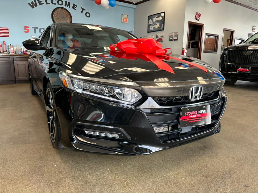 2018 Honda Accord Sedan Sport 2.0T Auto, available for sale in Inwood, New York | 5 Towns Drive. Inwood, New York 2018 Honda Accord Sedan Sport 2.0T Auto, available for sale in Inwood, New York | 5 Towns Drive. Inwood, New York