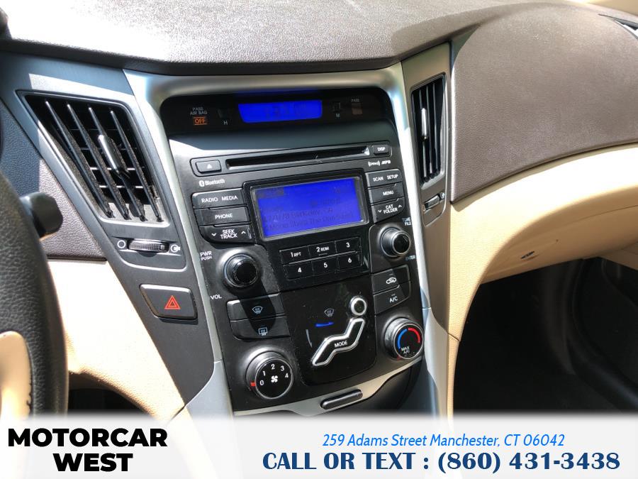 2013 Hyundai Sonata 4dr Sdn 2.4L Auto GLS PZEV, available for sale in Manchester, Connecticut | Motorcar West. Manchester, Connecticut 2013 Hyundai Sonata 4dr Sdn 2.4L Auto GLS PZEV, available for sale in Manchester, Connecticut | Motorcar West. Manchester, Connecticut