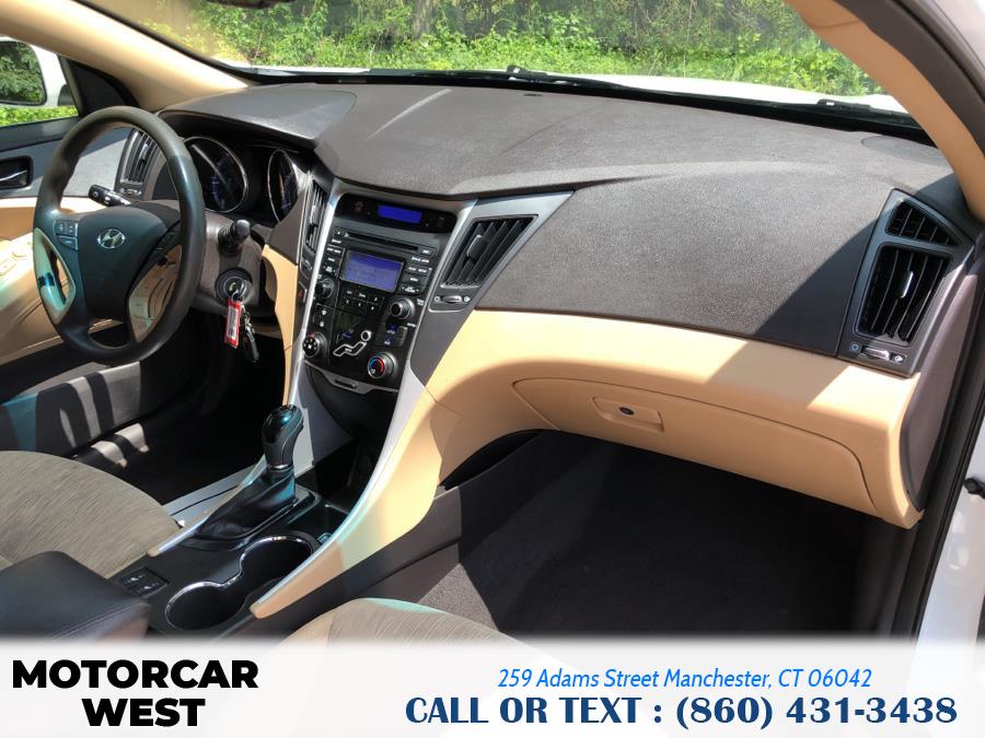 2013 Hyundai Sonata 4dr Sdn 2.4L Auto GLS PZEV, available for sale in Manchester, Connecticut | Motorcar West. Manchester, Connecticut 2013 Hyundai Sonata 4dr Sdn 2.4L Auto GLS PZEV, available for sale in Manchester, Connecticut | Motorcar West. Manchester, Connecticut