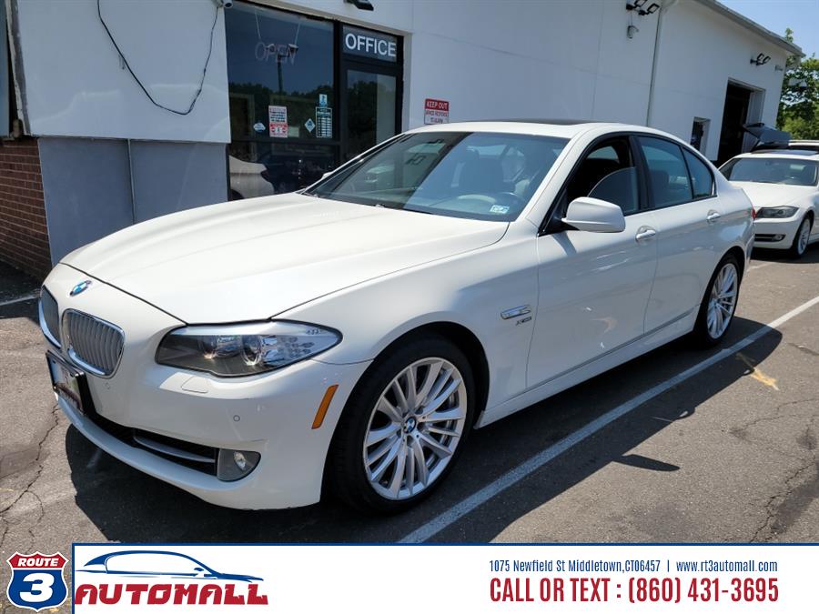 2012 BMW 5 Series 4dr Sdn 550i xDrive AWD, available for sale in Middletown, Connecticut | RT 3 AUTO MALL LLC. Middletown, Connecticut 2012 BMW 5 Series 4dr Sdn 550i xDrive AWD, available for sale in Middletown, Connecticut | RT 3 AUTO MALL LLC. Middletown, Connecticut